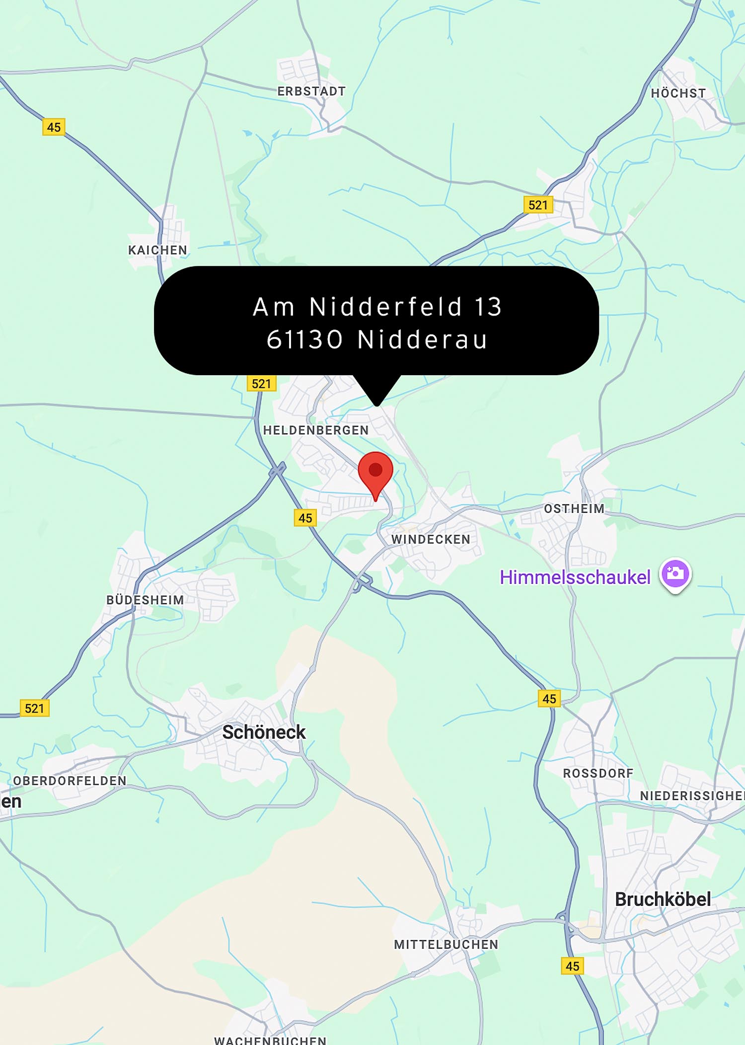 Standort Studio Nidderau