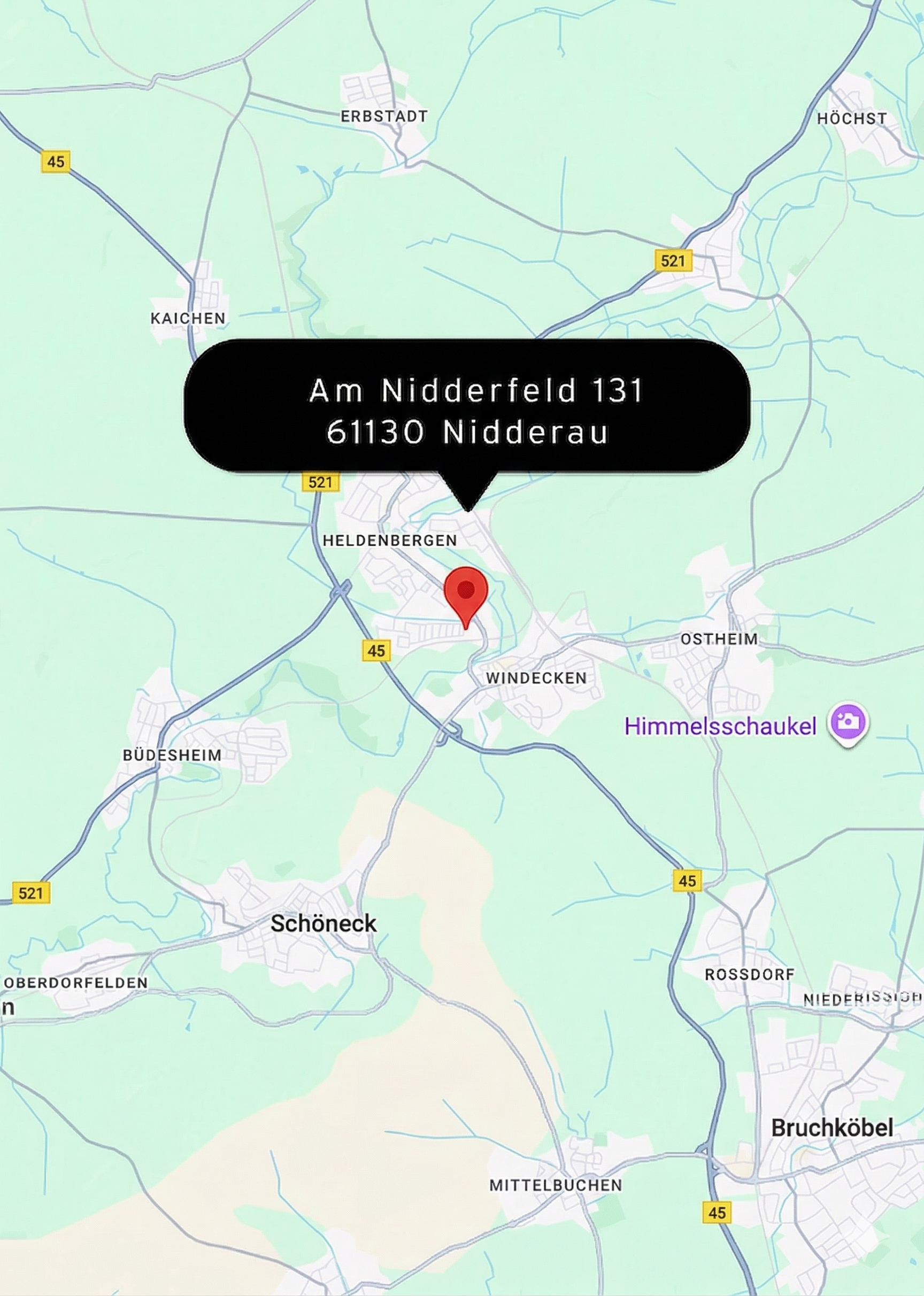 Standort Studio Nidderau